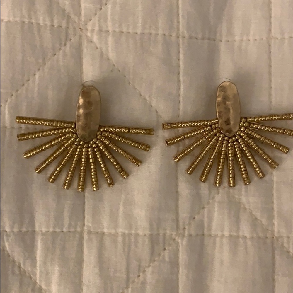 Never worn Fab’rik starburst earrings